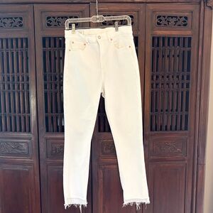 GAP Women's White Jeans